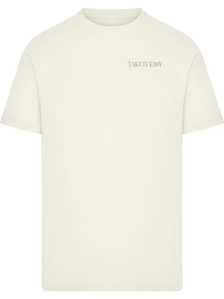Mister Tee Tricou Take It Easy Plants / verde bej
