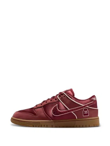 Sneakerși Nike Dunk retro din fleece alergare alb