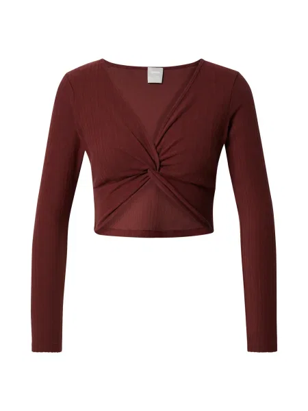 ABOUT YOU x Sofia Tsakiridou Tričko Hanne' hnědá