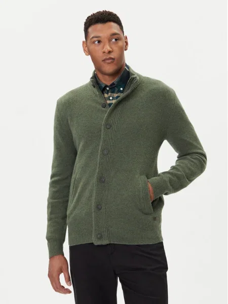Barbour Кардиган Essential зелен
