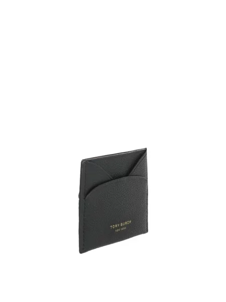 Portfel Tory Burch skórzany czarny