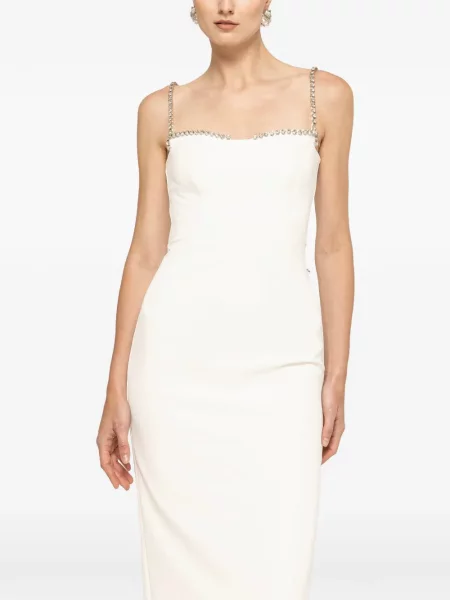 Rochie midi Nissa alb