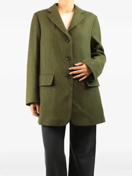 Sacou Margaret Howell din tweed verde
