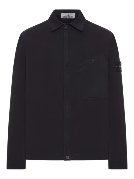 Cămașă Stone Island cu strasuri negru