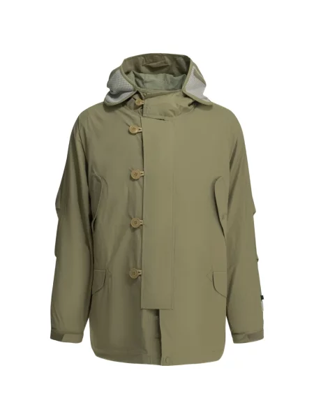 Palton Daiwa Pier39 cu glugă verde