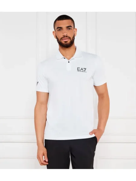 Polo alb
