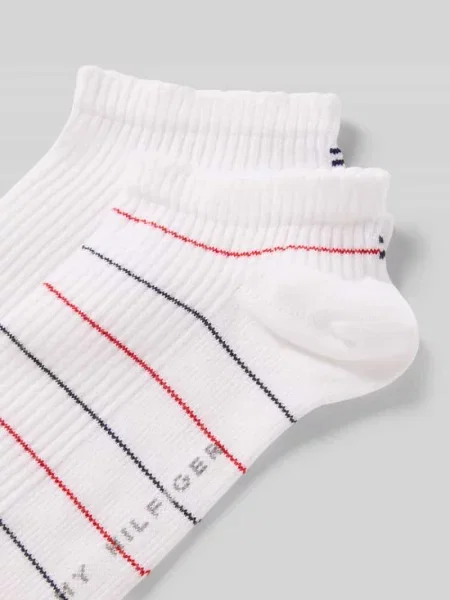 Skarpety z mieszanki bawełny w zestawie 2 szt. Tommy Hilfiger białe