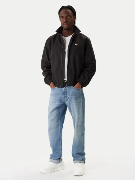 Tommy Jeans Преходно яке Essential черен