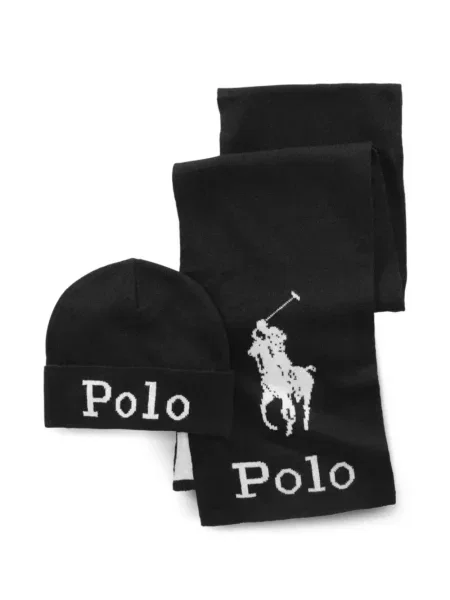 Žakárové polotričko Polo Ralph Lauren černé