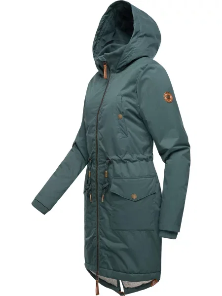 Geacă parka Ragwear verde