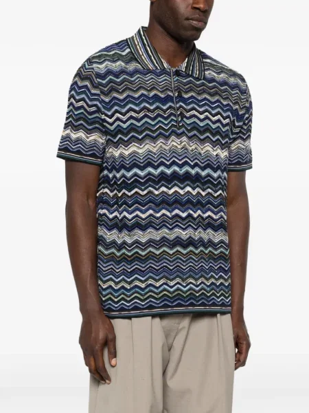 Polo Missoni albastru