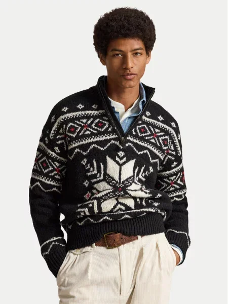 Polo Ralph Lauren Pulover negru