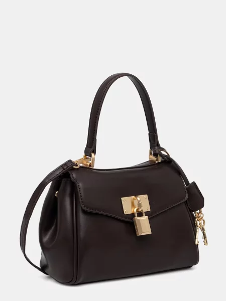 Aldo geantă crossbody pentru femei cu imitație de piele HEARTKEEPERMID maro