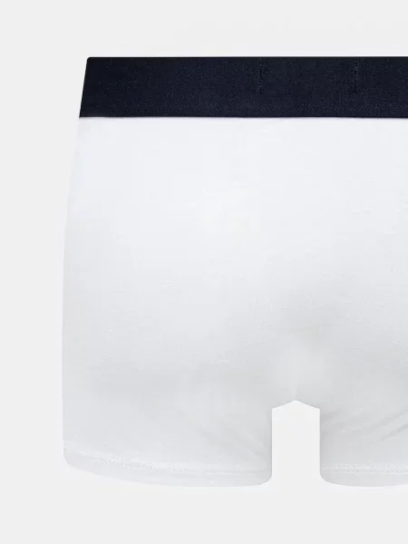 Lacoste férfi boxeralsó csomag kakukkfű/tengerészkék/fehér. Méret: L fehér