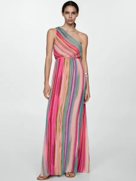 MANGO Сукня максі рожевий