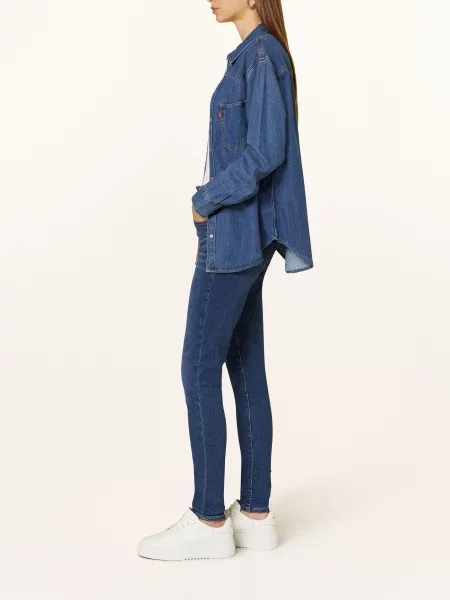 Levi's® Skinny Džíny 94 dark indigo worn in