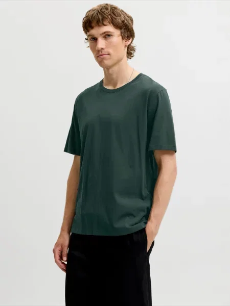 JACK & JONES Tricou pin verde