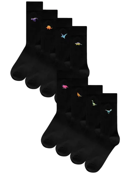 Next Nogavice mešane barve črna