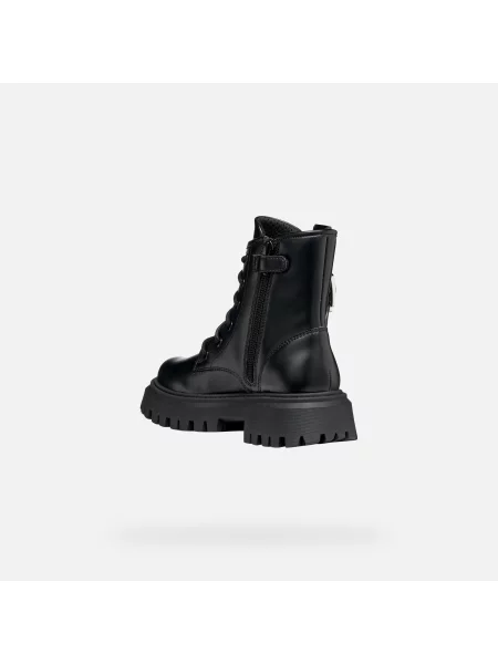 Cizme scurte copii Geox negru