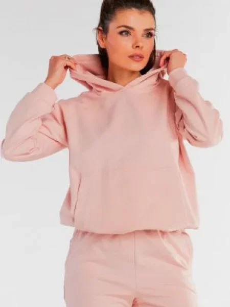 Bluza z kapturem Infinite You różowa