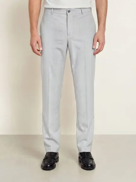 Strellson Kalhoty Jin Regular Fit světle šedá
