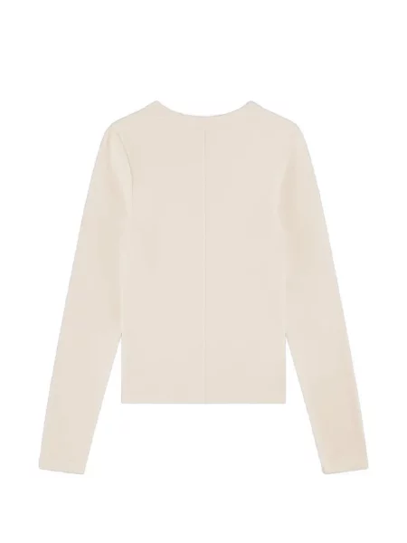 Lung tricou Flore Flore alb