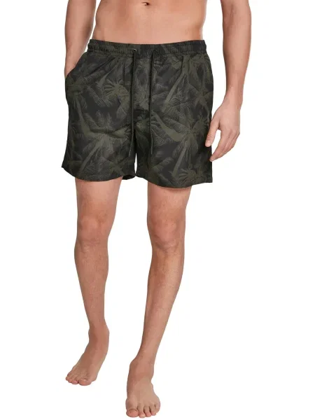 Urban Classics Șorturi de baie pin / kaki verde