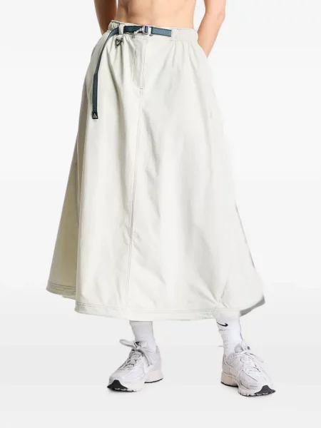 Cu centură fustă Nike alb