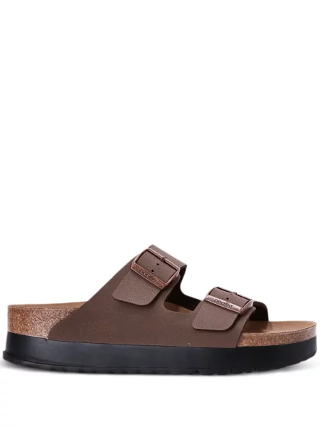 Sandale Birkenstock cu platformă maro