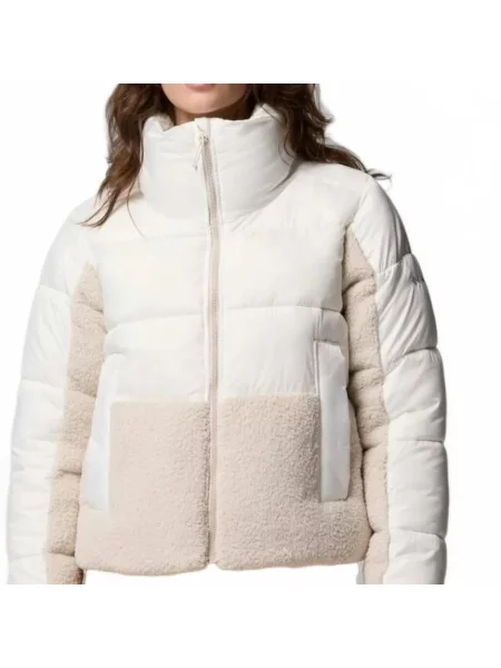 Kurtka COLUMBIA LEADBETTER POINT II SHERPA HYBRID biały
