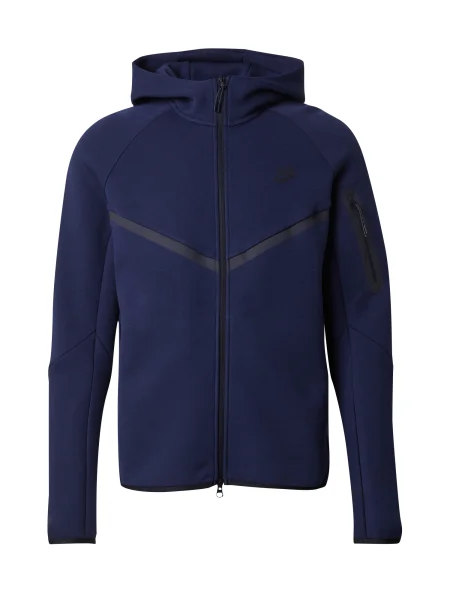 Nike Sportswear Gornji dio trenirke Tech Fleece mornarsko plava crna