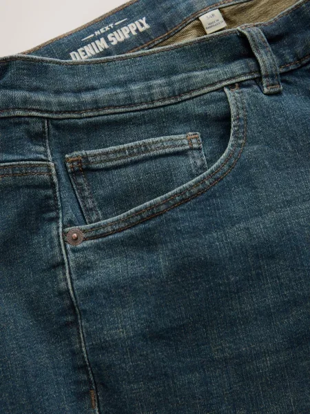 Next Jeans denim albastru