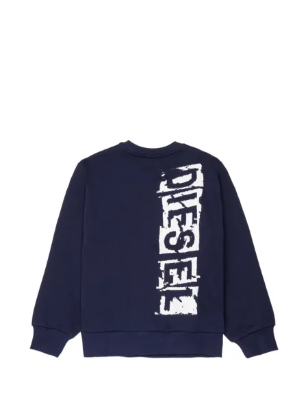 Bluza dziecięca Diesel niebieska