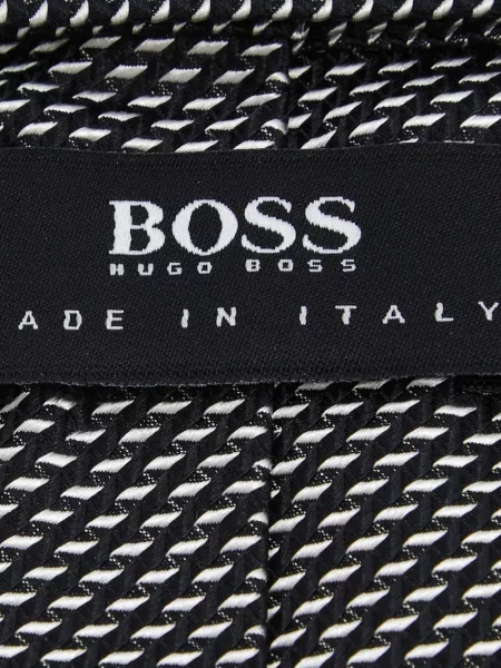 Γραβάτα Boss γραβάτες μαύρο