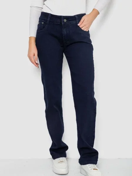 Бойфренди Ager темно-синій бавовна/поліестер сині