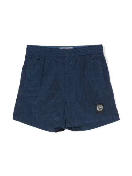 Szorty dziecięce Stone Island niebieskie