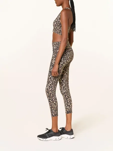 Sweaty Betty Legíny Power hnědá / béžová černá