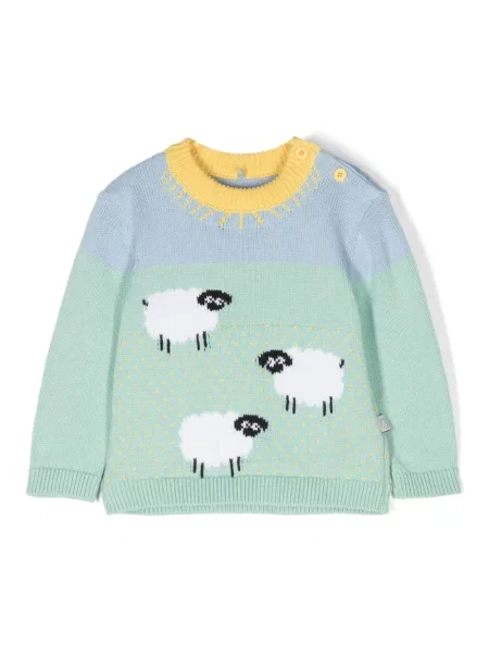Sweter dziecięcy Stella Mccartney zielony