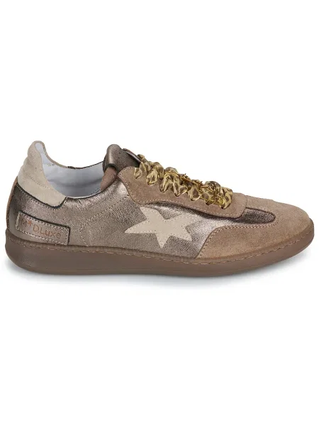 Pantofi Meline auriu