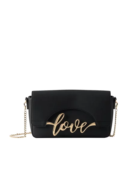 Love Moschino Taška cez rameno zlatá čierna