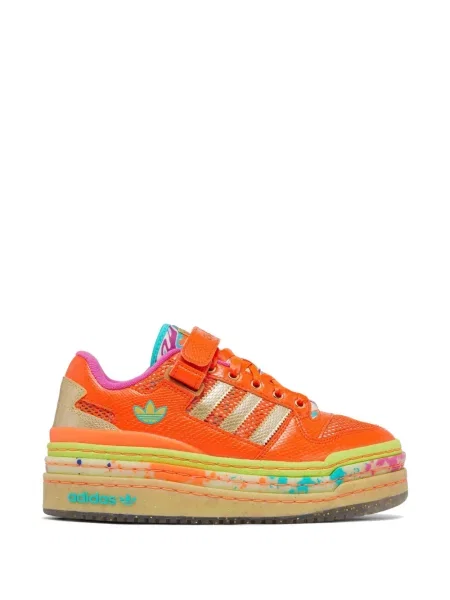 Galaxie sneakerși Adidas Solar cu platformă verde