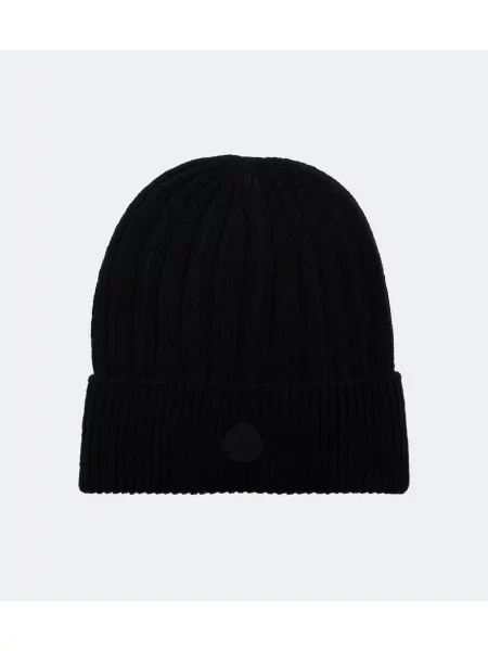 Căciulă Moncler de lână negru
