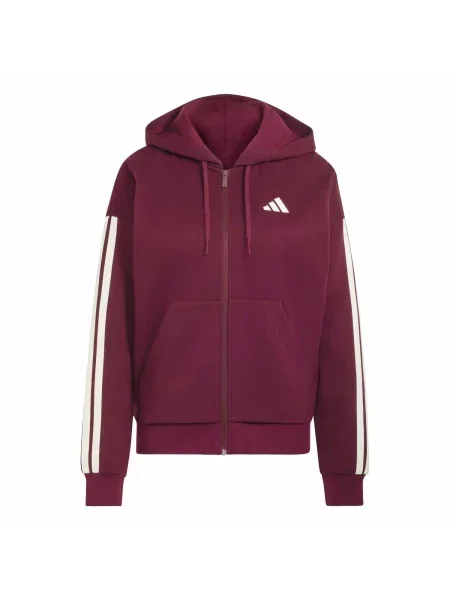 ADIDAS SPORTSWEAR Sportovní mikina Essentials vínově / offwhite červená