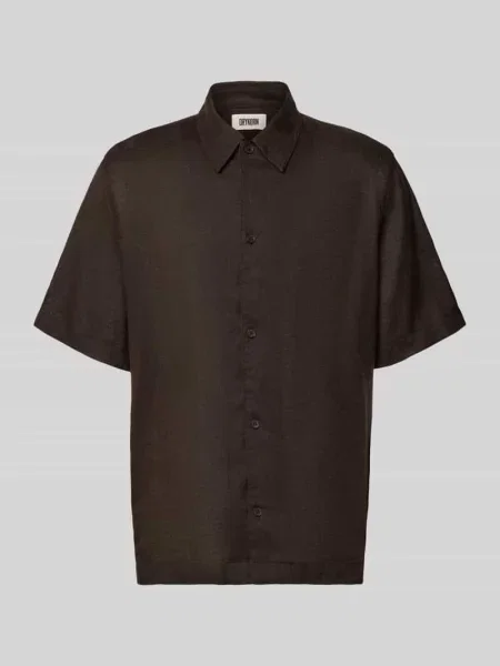 Koszula casualowa o kroju regular fit z mieszanki lnu i bawełny Drykorn