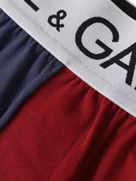 Kraťasy Dolce & Gabbana s autogramem modré