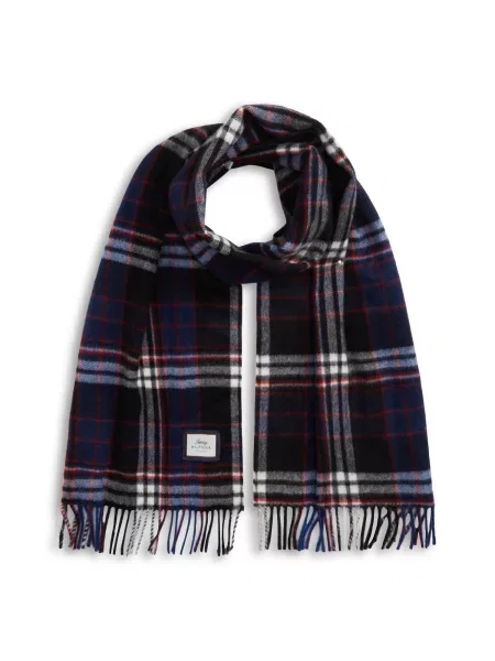 TOMMY HILFIGER Fular bleumarin / roșu / negru alb