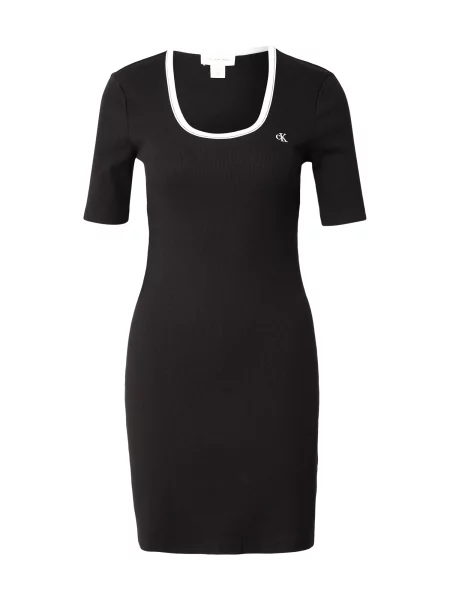 Calvin Klein Jeans Rochie de zi negru