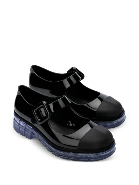 Pantofi cu toc Melissa cu cataramă negru