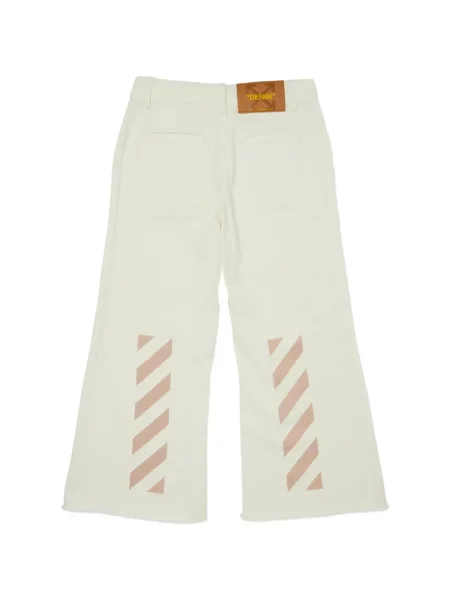Spodnie dziecięce Off-white białe