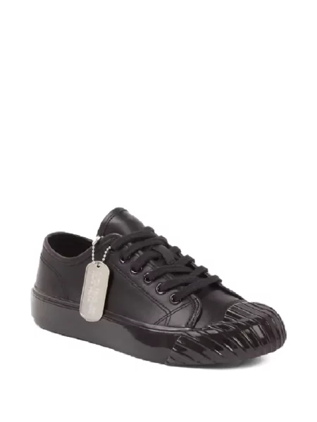 Sneakerși Kenzo din piele negru